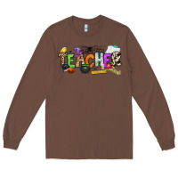 Chestnut halloween teacher Long Sleeve Tee - NancyCooperArtShop