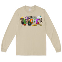 Mushroom halloween teacher Long Sleeve Tee - NancyCooperArtShop