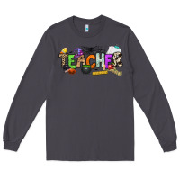 Smoke halloween teacher Long Sleeve Tee - NancyCooperArtShop