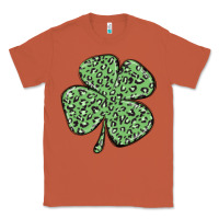 Copper leopard shamrock Classic Tee - MaliasSmallBusiness