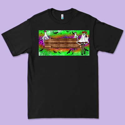 Custom Name Freak Ghosts License Plate Premium Tee Designed By Bundleandbundleshop