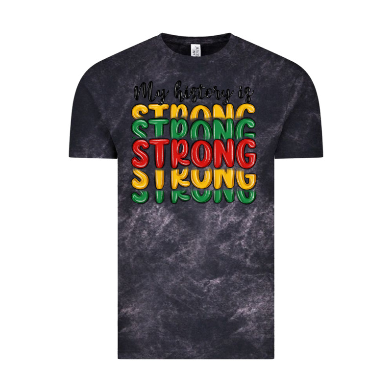 My History Is Strong Vintage Tee by MaliasSmallBusiness | Teevron