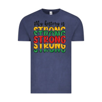 Vintage Denim my history is strong Vintage Tee - MaliasSmallBusiness