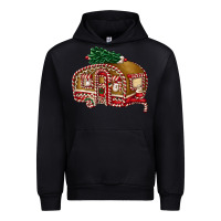 Black caravan gingerbread Urban Hoodie - FaDigitalArtStudio