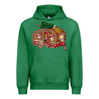 Emerald caravan gingerbread Urban Hoodie - FaDigitalArtStudio