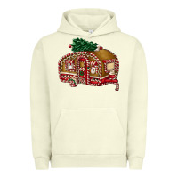 Pigment Pistachio caravan gingerbread Urban Hoodie - FaDigitalArtStudio