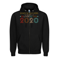 Black school leavers the one where i was in lockdown 2020 Zipper Hoodie - Bettercallsaul