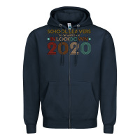 Navy school leavers the one where i was in lockdown 2020 Zipper Hoodie - Bettercallsaul