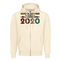 School Leavers The One Where I Was In Lockdown 2020 Zipper Hoodie | Teevron