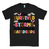 Black i've survived too many storms Classic Tee - JahusDesignShop