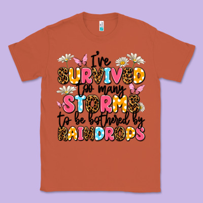 I've Survived Too Many Storms Classic Tee Designed By Jahusdesignshop