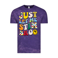 Cloud Purple just let me stim bro Vintage Tee - JahusDesignShop