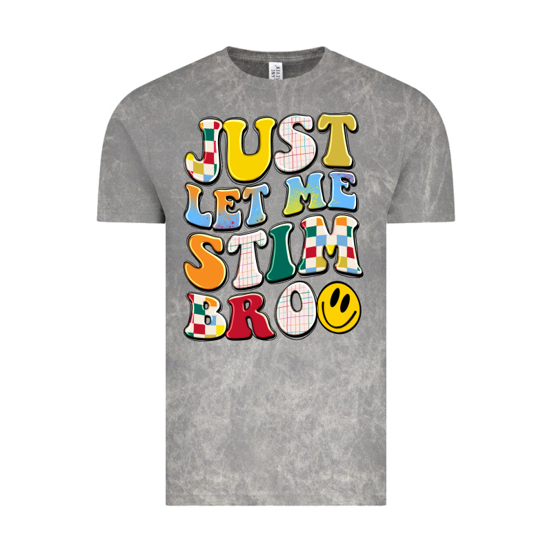 Just Let Me Stim Bro Vintage Tee by JahusDesignShop | Teevron
