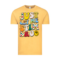 Vintage Mustard just let me stim bro Vintage Tee - JahusDesignShop