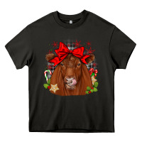 Asphalt christmas red angus Heavy Core Tee - JahusDesignShop