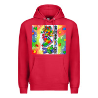 Cardinal peace love understand Premium Hoodie - CowGirlArtShop