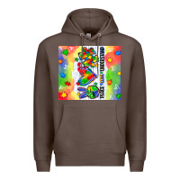 Coffee peace love understand Premium Hoodie - CowGirlArtShop