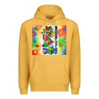 Mustard peace love understand Premium Hoodie - CowGirlArtShop