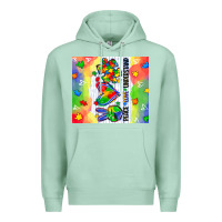Seafoam peace love understand Premium Hoodie - CowGirlArtShop