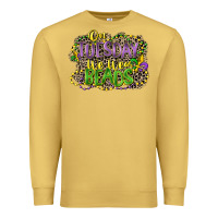 Antique Gold on tuesday we wear beads Premium Sweatshirt - CowGirlArtShop