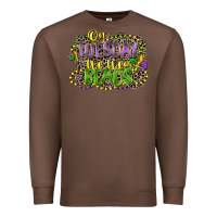Chestnut on tuesday we wear beads Premium Sweatshirt - CowGirlArtShop