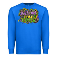 True Royal on tuesday we wear beads Premium Sweatshirt - CowGirlArtShop