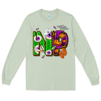 Matcha halloween np nurse practitioner Long Sleeve Tee - NancyCooperArtShop