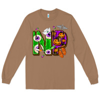 Toasted Coconut halloween np nurse practitioner Long Sleeve Tee - NancyCooperArtShop