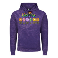Cloud Purple hello spring Vintage Hoodie - MaliasSmallBusiness