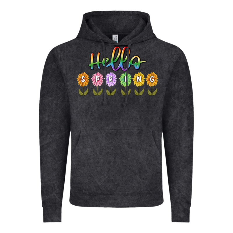 Hello Spring Vintage Hoodie by MaliasSmallBusiness | Teevron