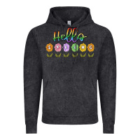 Vintage Black hello spring Vintage Hoodie - MaliasSmallBusiness
