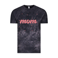 Cloud Black mom senior Vintage Tee - MaliasSmallBusiness