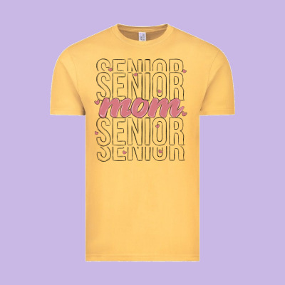 Mom Senior Vintage Tee Designed By Maliassmallbusiness