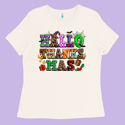 Hallothanksmas Ladies Tee Designed By Adodesignshop