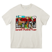 Cream christmas lpn licensed practical nurse Heavy Core Tee - JahusDesignShop