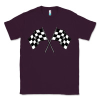 Plum race flag Classic Tee - MaliasSmallBusiness