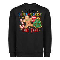 Black eating christmas cookies for two Heavyweight Sweatshirt - MaliasSmallBusiness