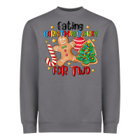 Storm eating christmas cookies for two Heavyweight Sweatshirt - MaliasSmallBusiness