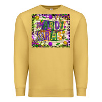Antique Gold mardi gras Premium Sweatshirt - CowGirlArtShop