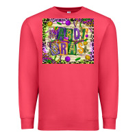 Cardinal mardi gras Premium Sweatshirt - CowGirlArtShop