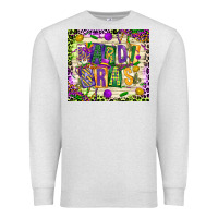 Oatmeal Heather mardi gras Premium Sweatshirt - CowGirlArtShop
