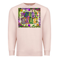Pale Pink mardi gras Premium Sweatshirt - CowGirlArtShop