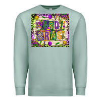 Seafoam mardi gras Premium Sweatshirt - CowGirlArtShop