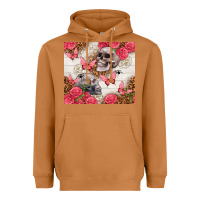 Meerkat skulls and roses tumbler Heavyweight Hoodie - TumblerDesignByShophia