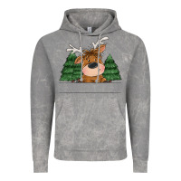 Cloud Rock Personalized Christmas deer Vintage Hoodie - MaliasSmallBusiness