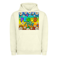 Pigment Pistachio LGBTQ+ Proud Ally With Daisy Tumbler Urban Hoodie - BundleAndBundleShop