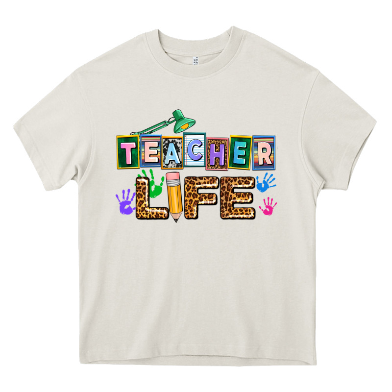 Teacher Life Heavy Core Tee by AdoDesignShop | Teevron
