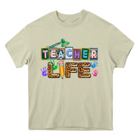 Mossy teacher life Heavy Core Tee - AdoDesignShop