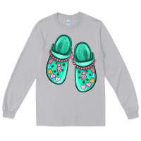 Moon Dust nurse crocs Long Sleeve Tee - MaliasSmallBusiness