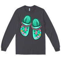 Smoke nurse crocs Long Sleeve Tee - MaliasSmallBusiness